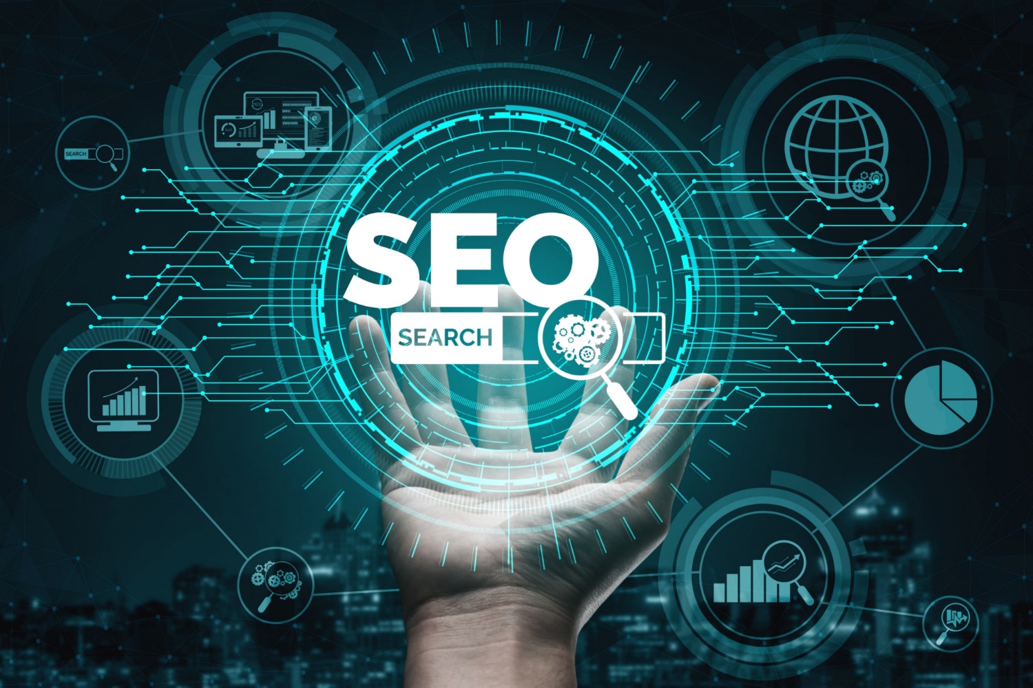 An image depicting SEO